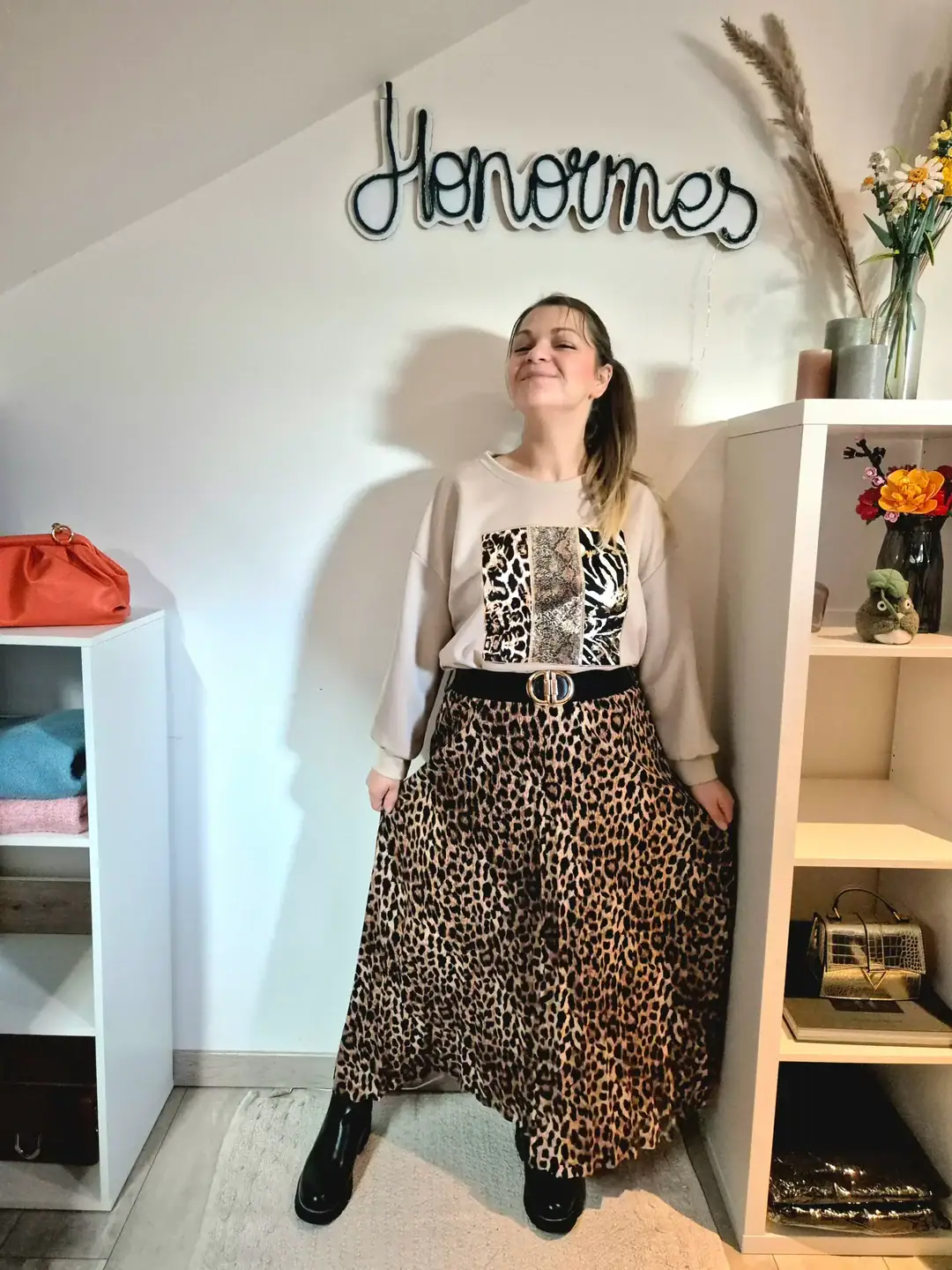 Jupe plissée Félindra – Image 3