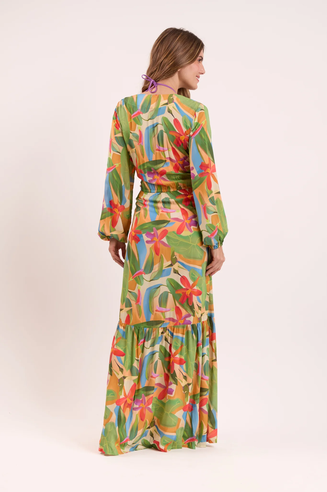 Tropical Long Dress Verona – Image 4