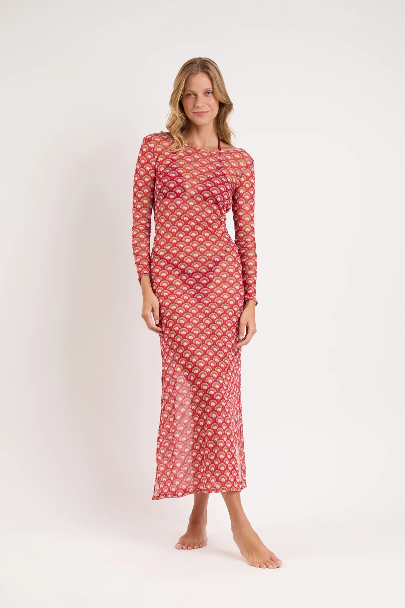 Floral-Scales Dress Lucy – Image 6