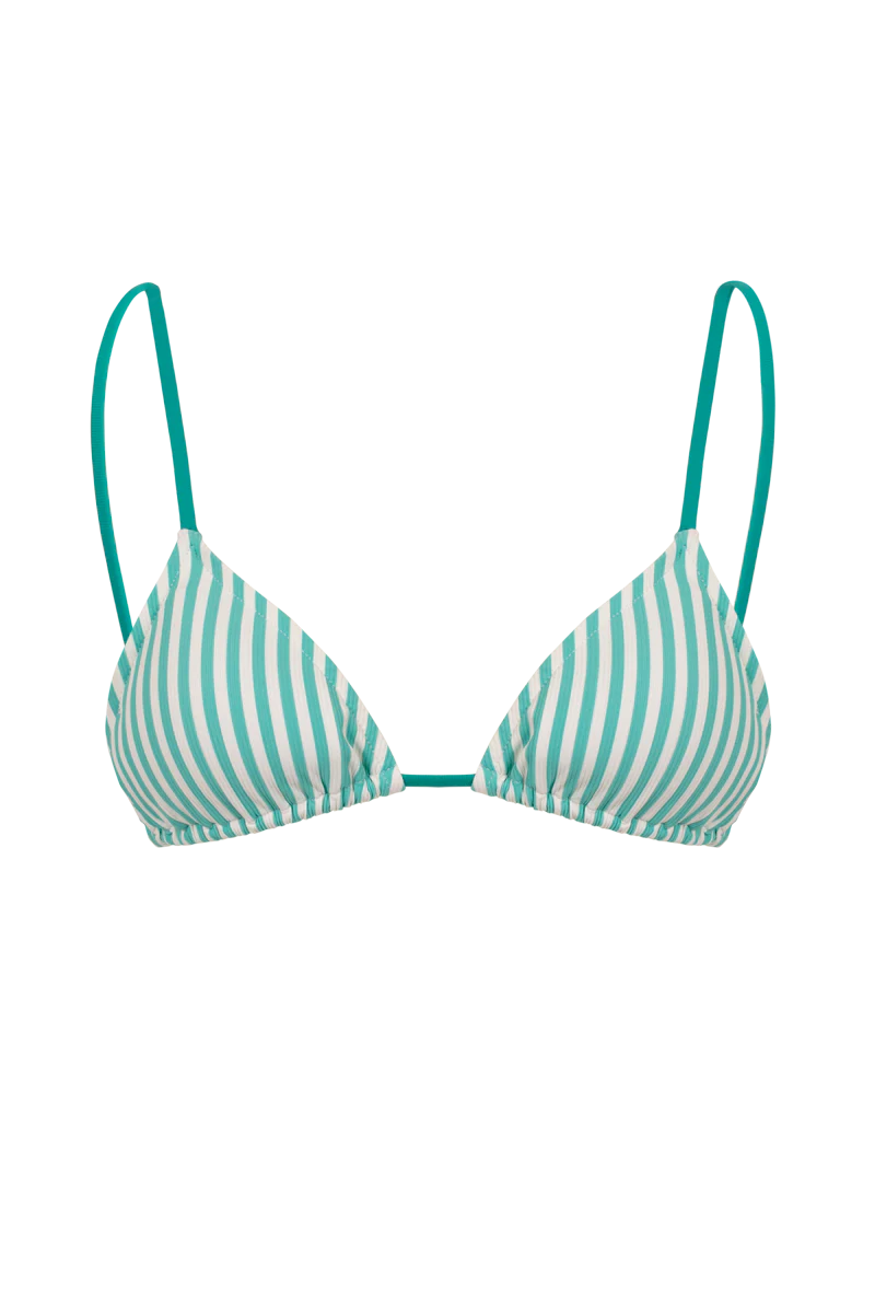 Le Radieux - Rayé Menthe - Haut Triangle – Image 3