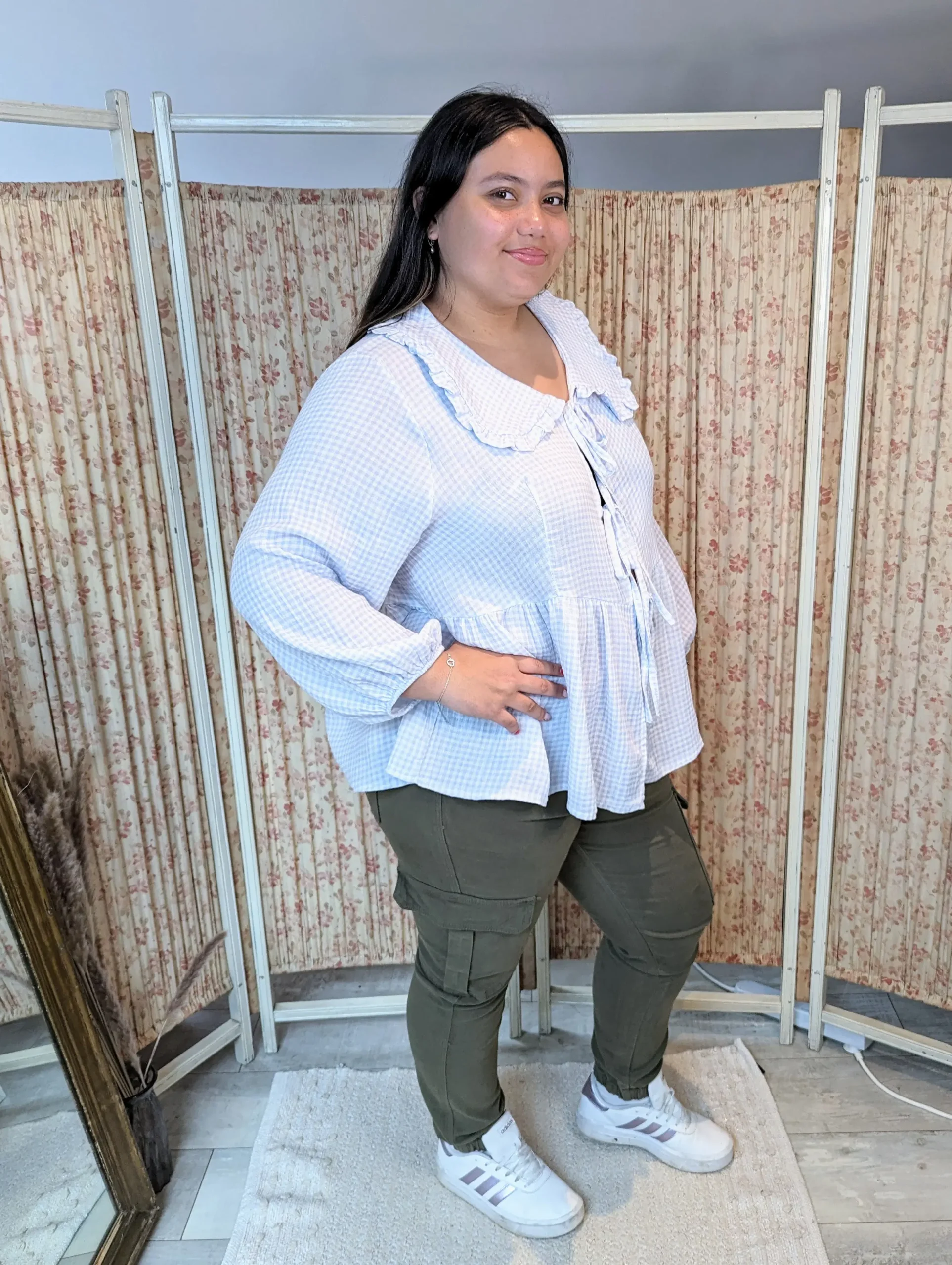 Blouse Jaycee bleu – Image 3