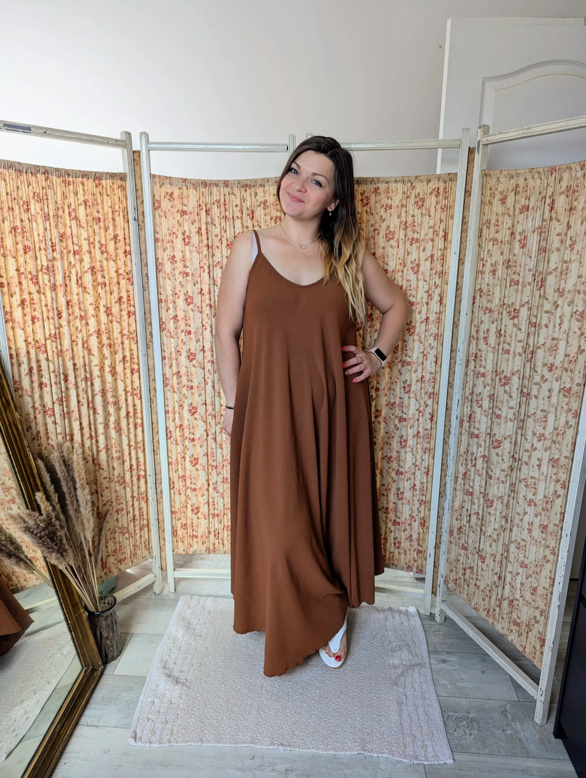 Robe Lucy marron – Image 3