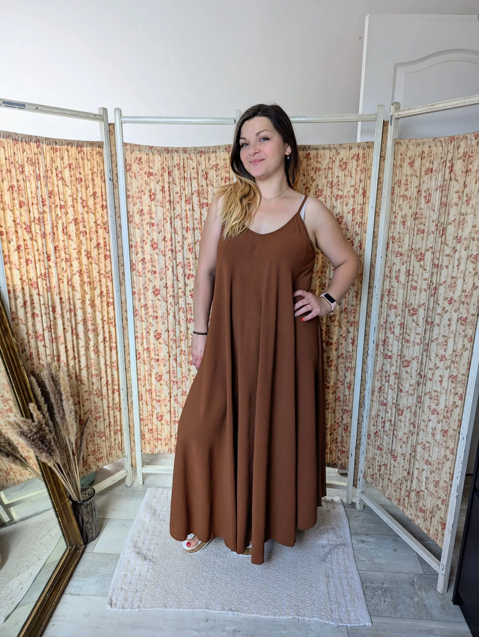 Robe Lucy marron – Image 4