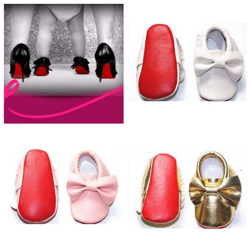 Chaussure RED BABY noeud – Image 2