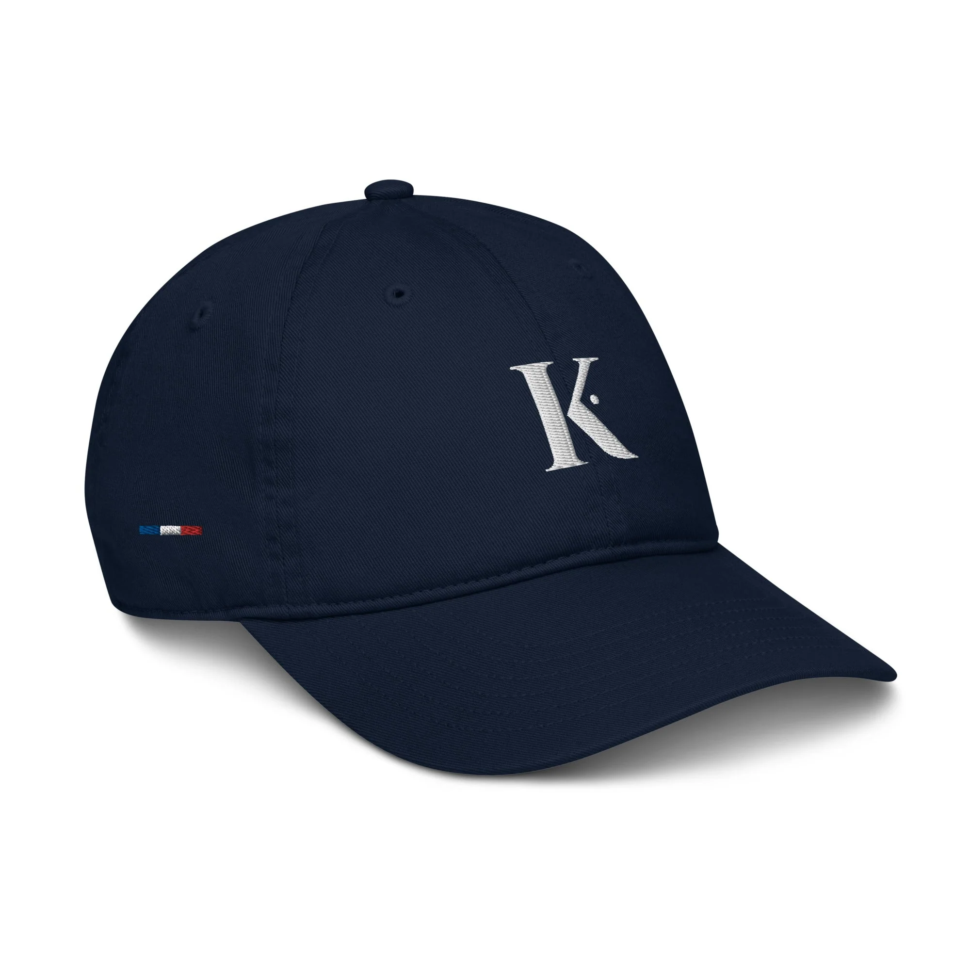 Casquette en Coton Bio Brodée K – Image 8