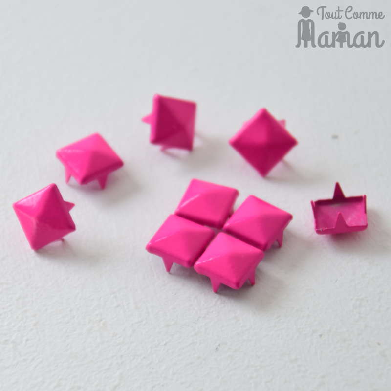 Lot de 10 clous à griffes pyramides FLASHY – Image 5